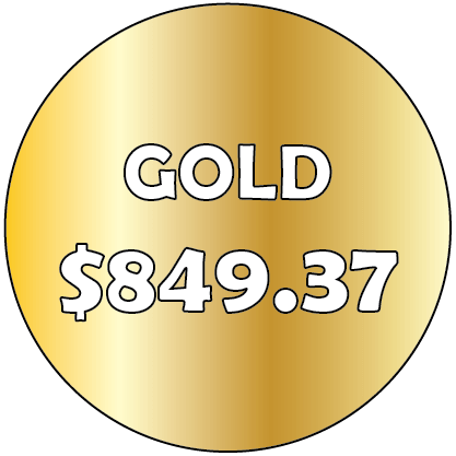 Gold - $849.37