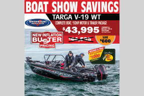 New 2023 Tracker Boats Targa V-19 WT Photo