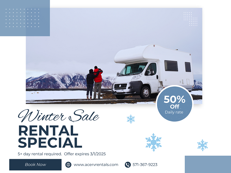 Winter Rental Special Popup