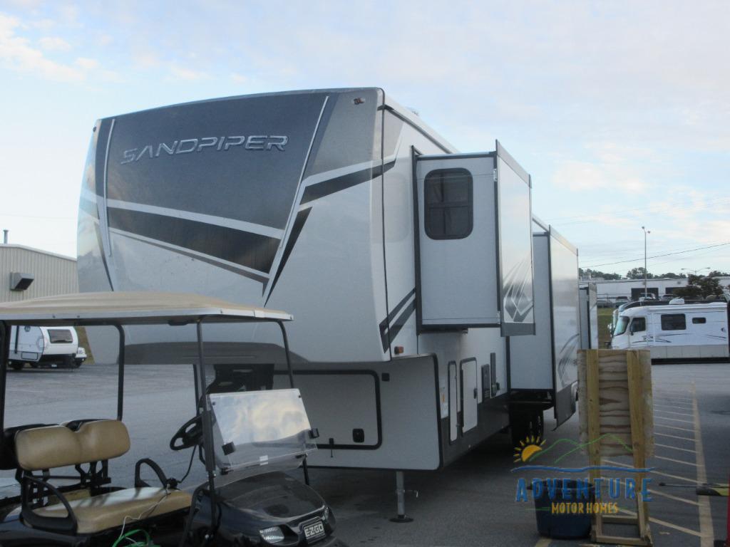 New 2024 Forest River RV Sandpiper 4002FB Fifth Wheel at Adventure