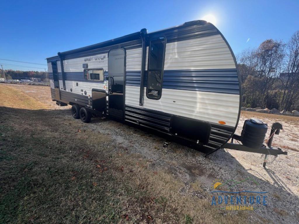 New 2024 Forest River RV Cherokee Grey Wolf 26DBH Travel Trailer at