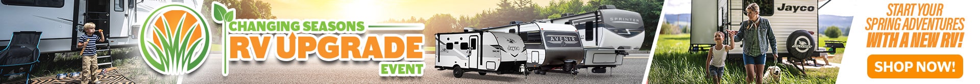 Changing Season RV Sale