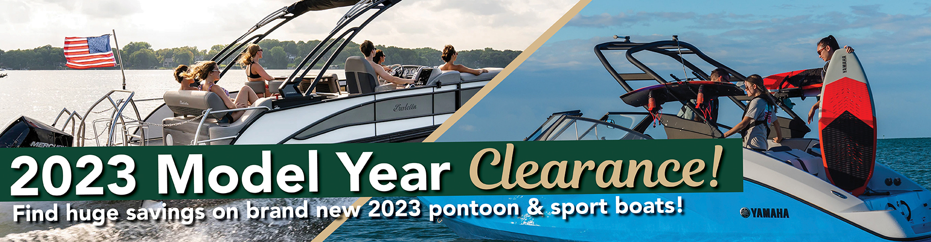 2023 Boat Clearance Sale
