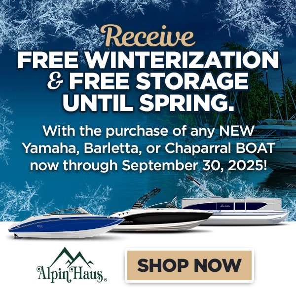 Free winterization & Free Storage till Spring