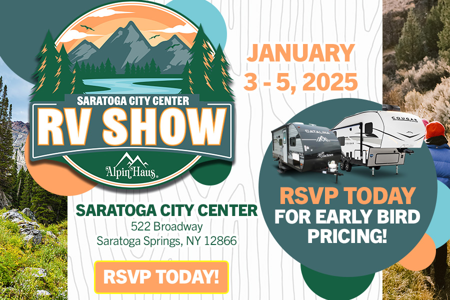 Alpin Haus Saratoga RV Show 2025