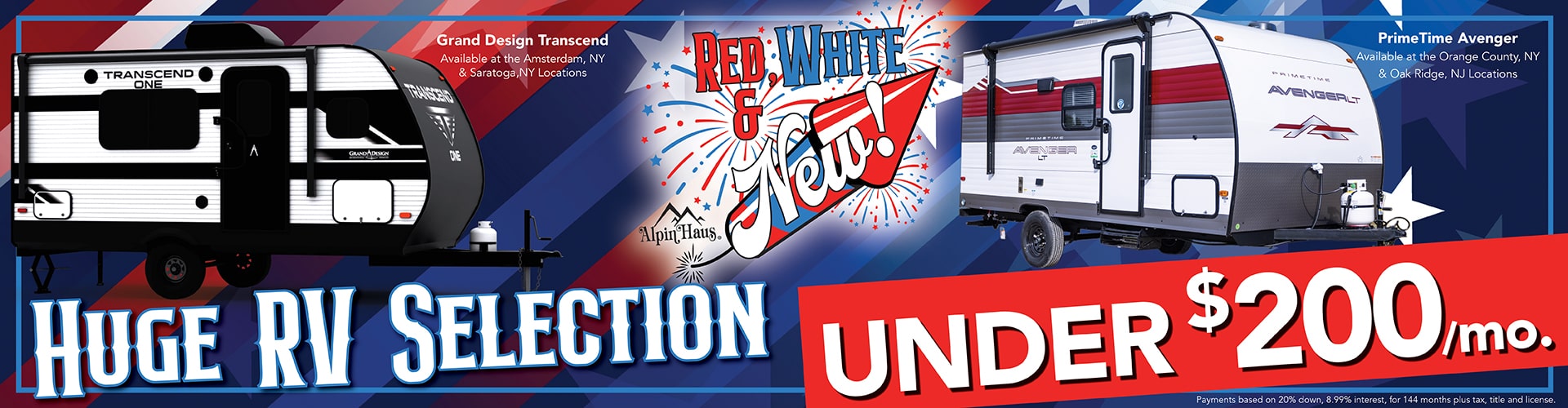Red White New