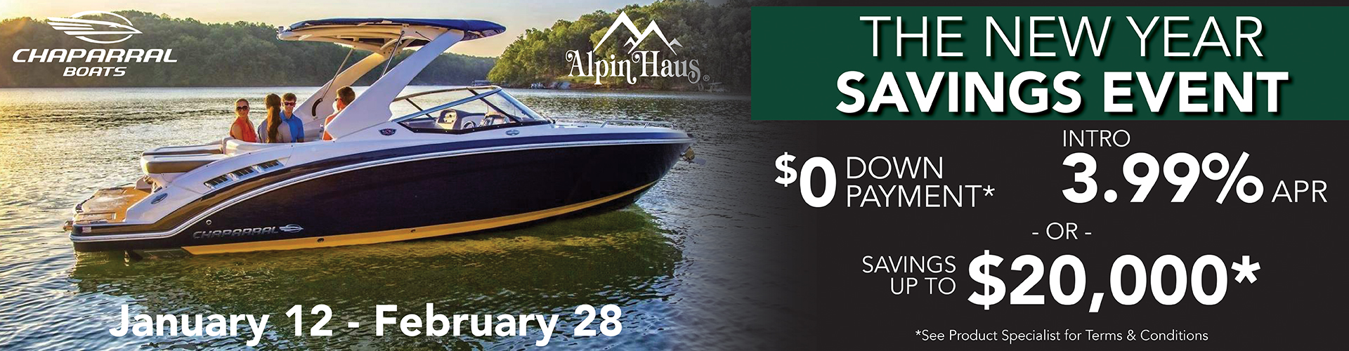Chaparral Boat Savings