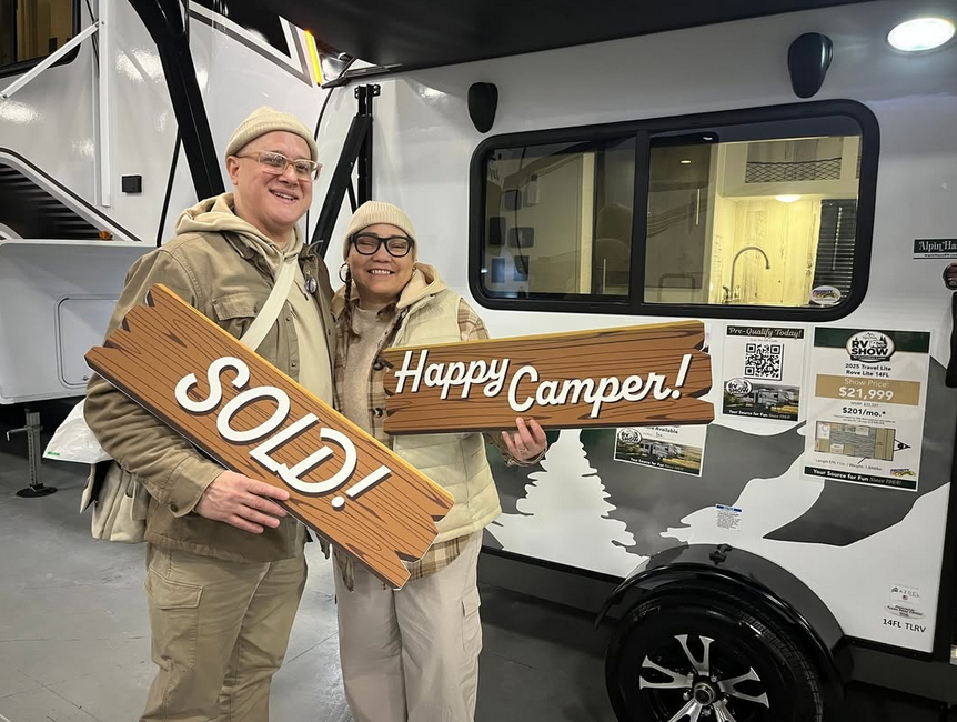 Saratoga RV Show Purchase