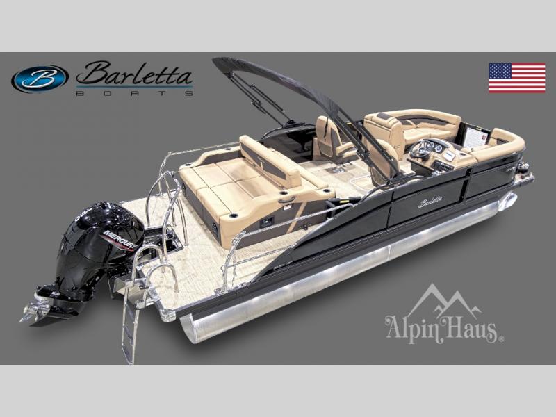 New 2022 Barletta Cabrio 22UC Pontoon at Alpin Haus, Amsterdam, NY
