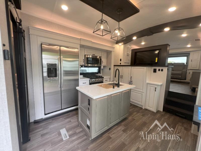 New 2024 Jayco North Point 382FLRB Fifth Wheel at Alpin Haus