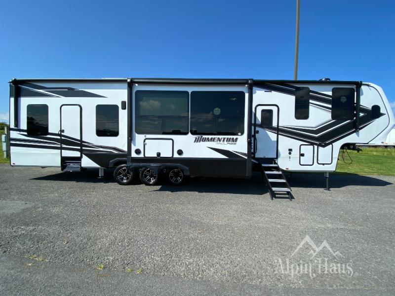 New 2024 Grand Design Momentum M-Class 395MS Toy Hauler Fifth