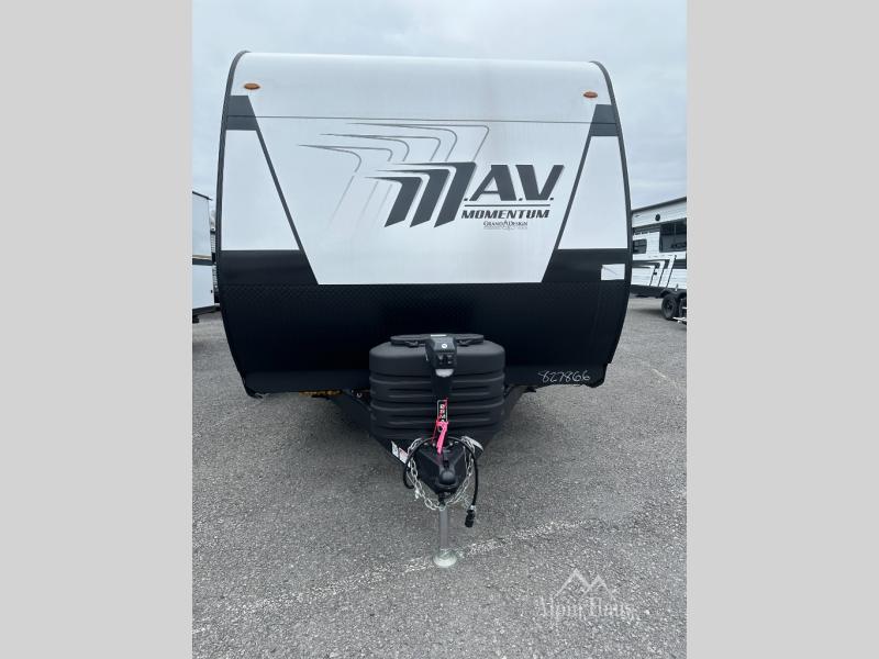 New 2024 Grand Design Momentum MAV 22MAV Toy Hauler Travel Trailer at Alpin Haus Amsterdam, NY