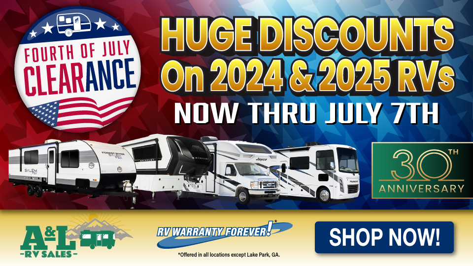 July Clearance Banner