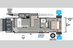 New 2025 Forest River RV Salem FSX 299VCX Photo