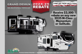 New 2025 Grand Design Momentum M-Class 344M Photo