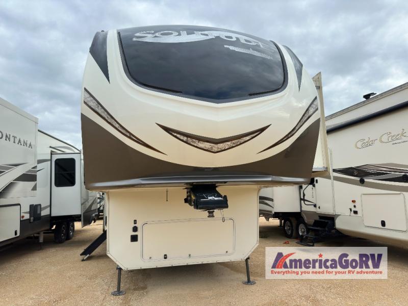 Used 2018 Grand Design Solitude 344GK Fifth Wheel at AmericaGoRV