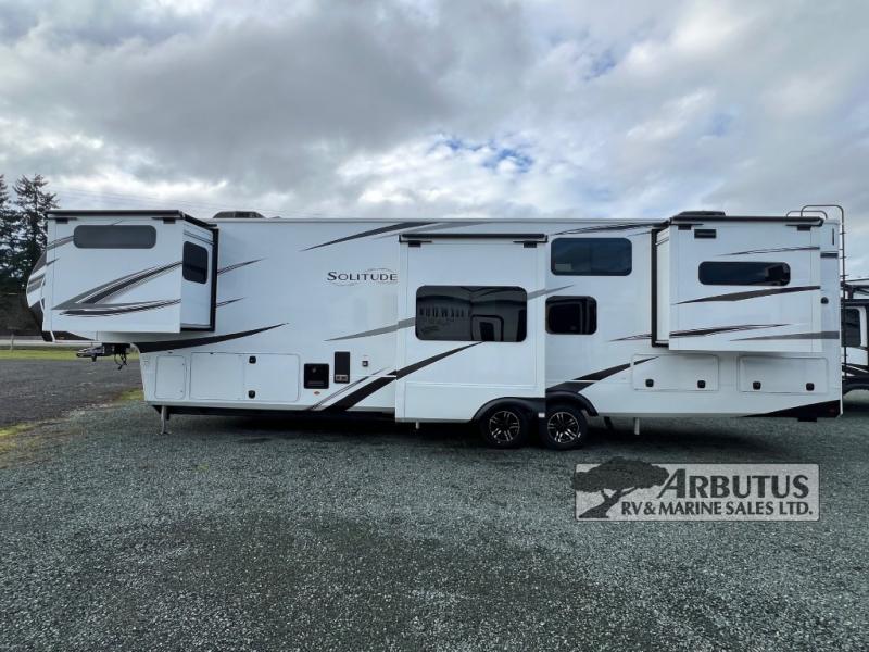 New 2024 Grand Design Solitude 390RK Fifth Wheel at Arbutus RV & Marine