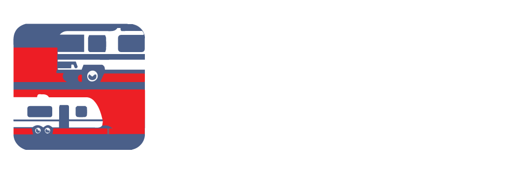 Avalon RV Center logo with white text