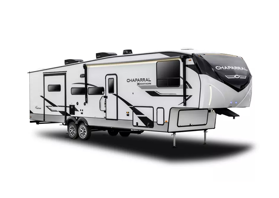 forest river coachmen chaparral x edition fifth wheels for sale for sale at avalon rv center dealership