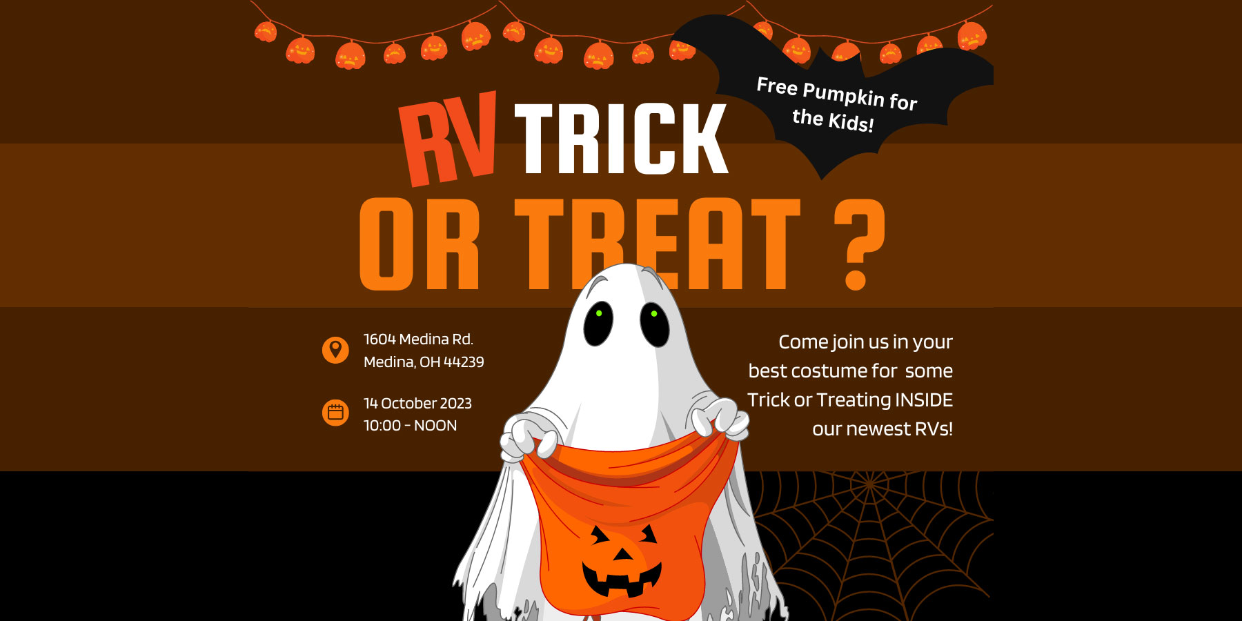 halloween trick or treat rv event