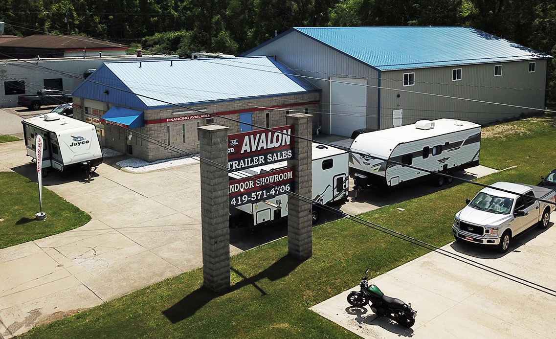 ontario ohio rv dealership avalon rv center lot