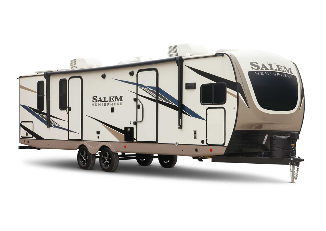 travel trailers sales near me showing a salem hemisphere travel trailer on our website