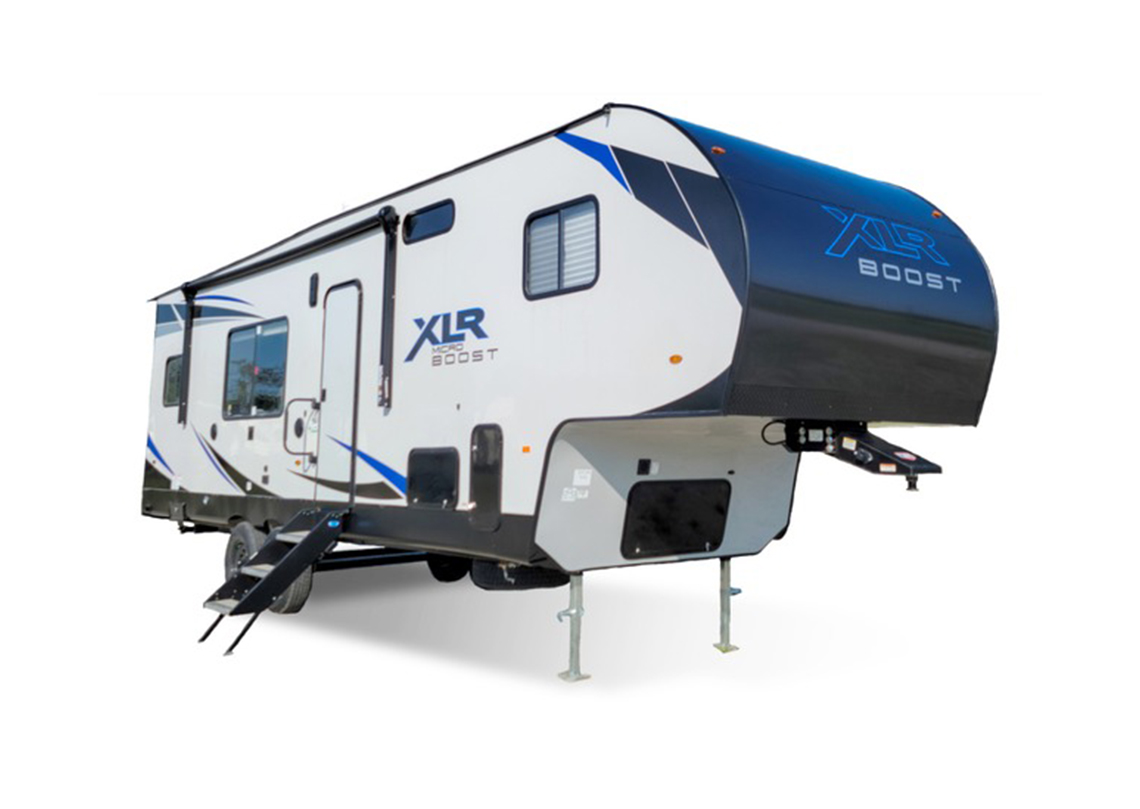 XLR micro boost fifth wheels for sale at avalon rv center dealership
