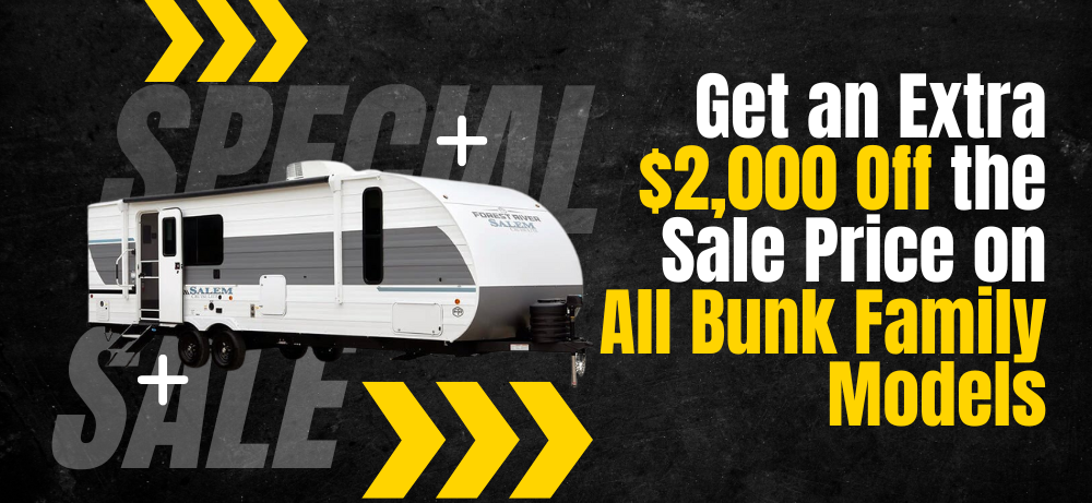 Extra $2000 Off Bunk Family Models