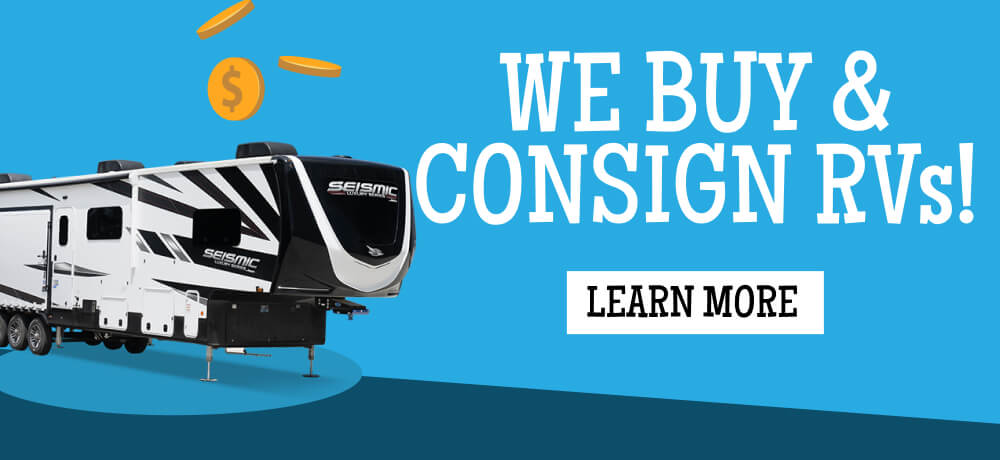 We Buy & Consign RVs