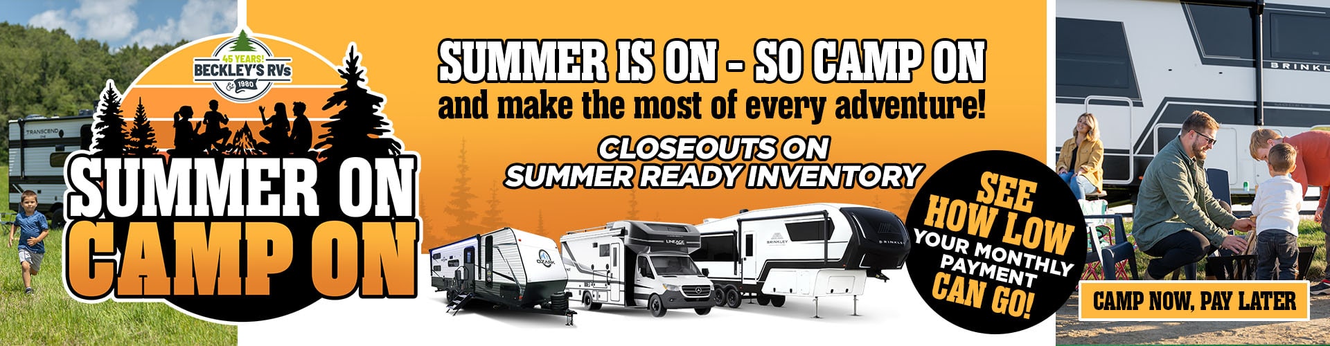 Summer on, Camp on