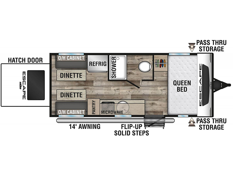 Escape E17 hatch-floorplan