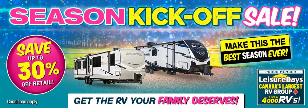Season Kick-Off RV Sale!