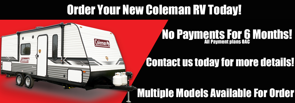 Order Your New Coleman RV Today!