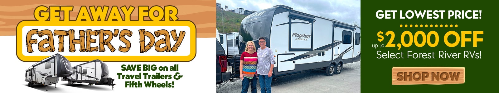 Get Away for Father's Day