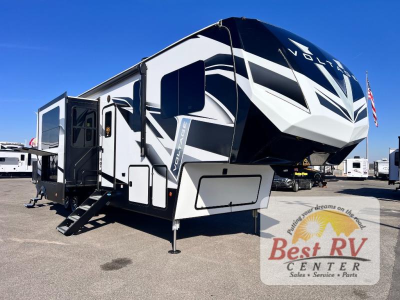 Used 2021 Dutchmen RV Voltage 3615 Toy Hauler Fifth Wheel at Best