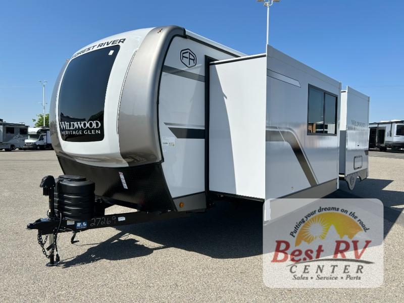 New 2025 Forest River RV Wildwood Heritage Glen 261FKRB Travel