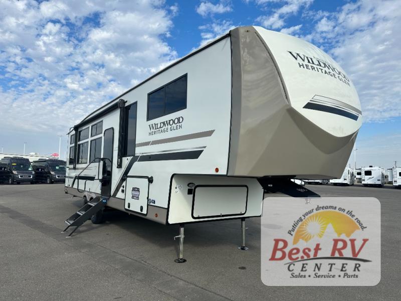 New 2024 Forest River RV Wildwood Heritage Glen 320VIEW Fifth