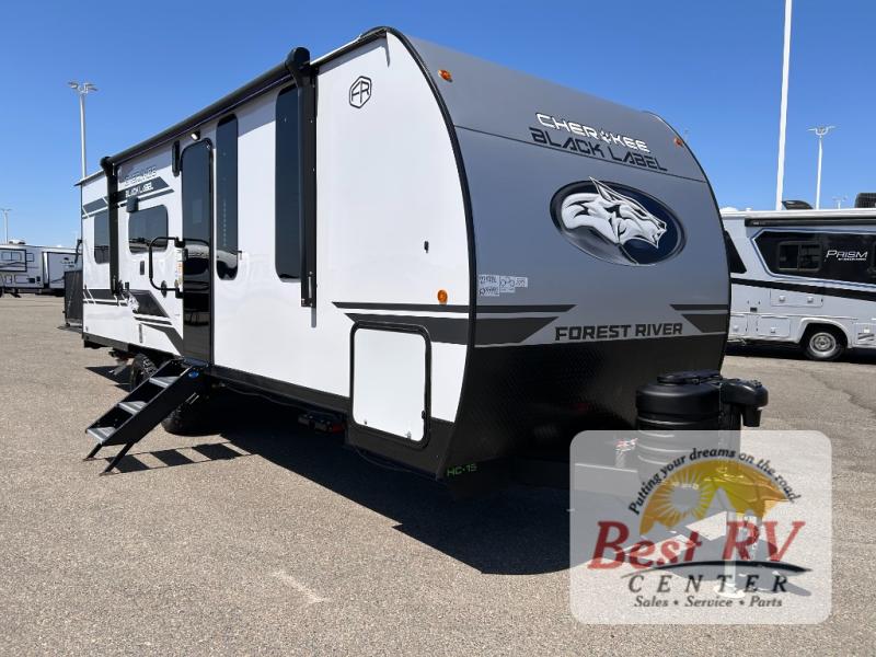 New 2026 Forest River RV Cherokee Grey Wolf Black Label 22RRBL Toy