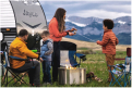 Family outdoors