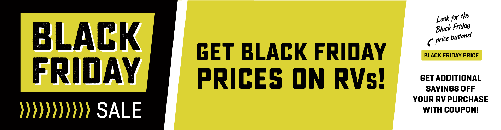 Black Friday Sale at Bish's RV