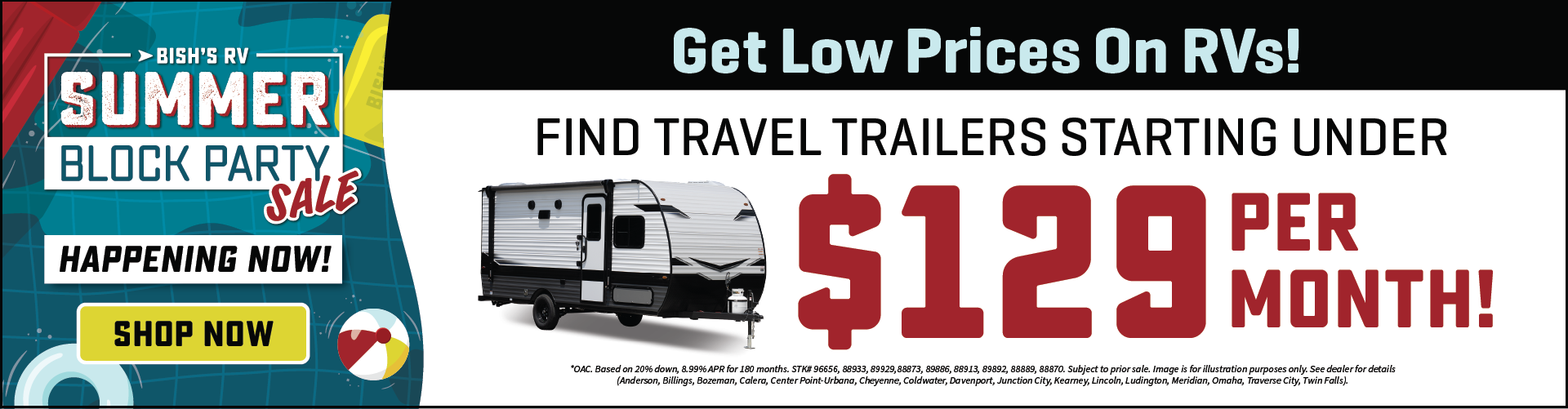 Shop Travel Trailers Now!