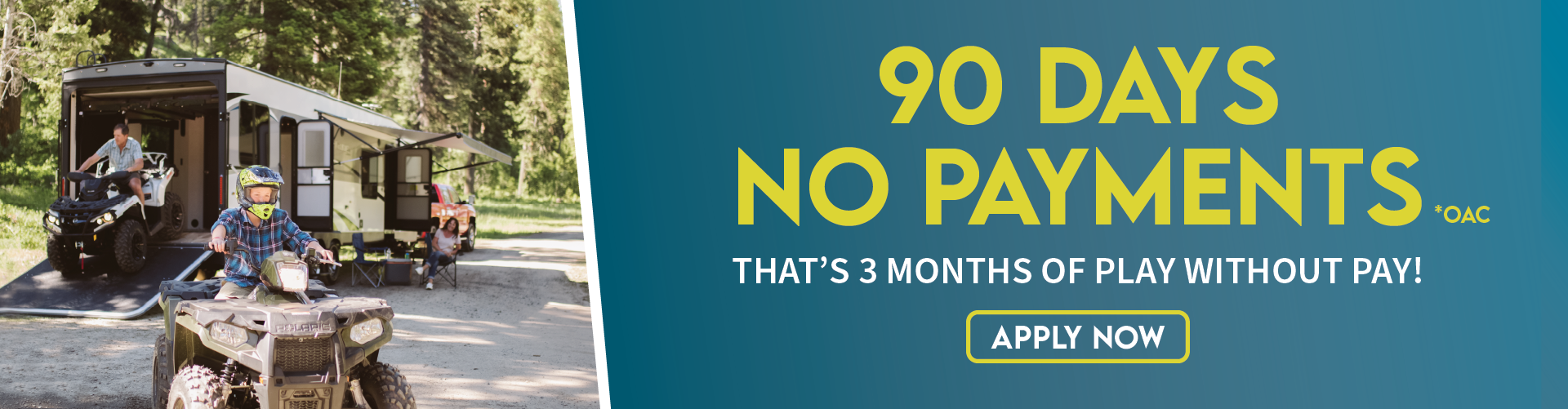 90 Days No Payments On Approved Credit