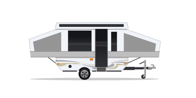 Folding Pop-Up Camper