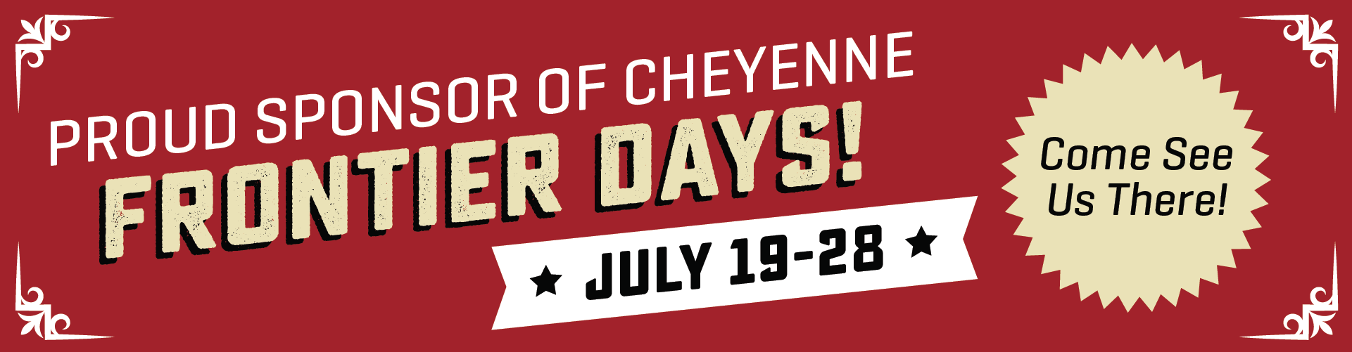 Cheyenne Frontier Days - July 19-28, 2024 - Bish's RV of Cheyenne