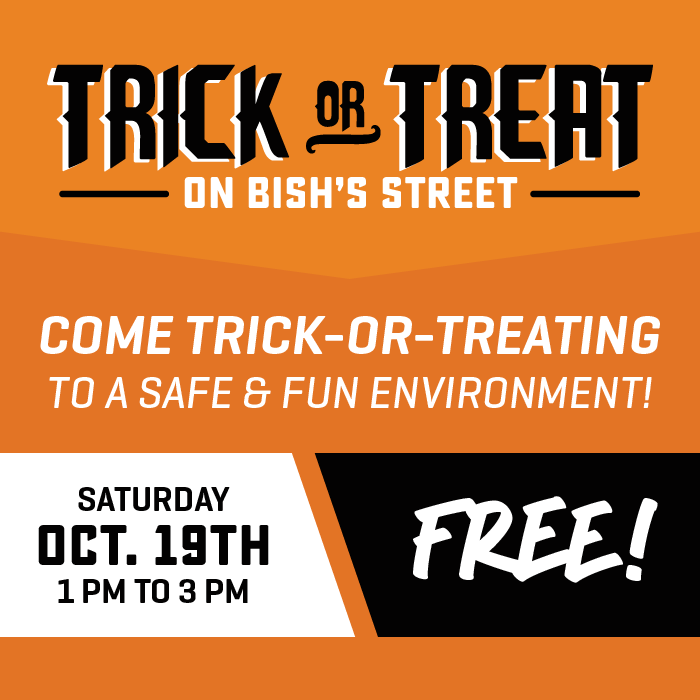 Free Trick or Treating Event - Oct. 19 from 1 PM to 3 PM - Bish's RV of Davenport
