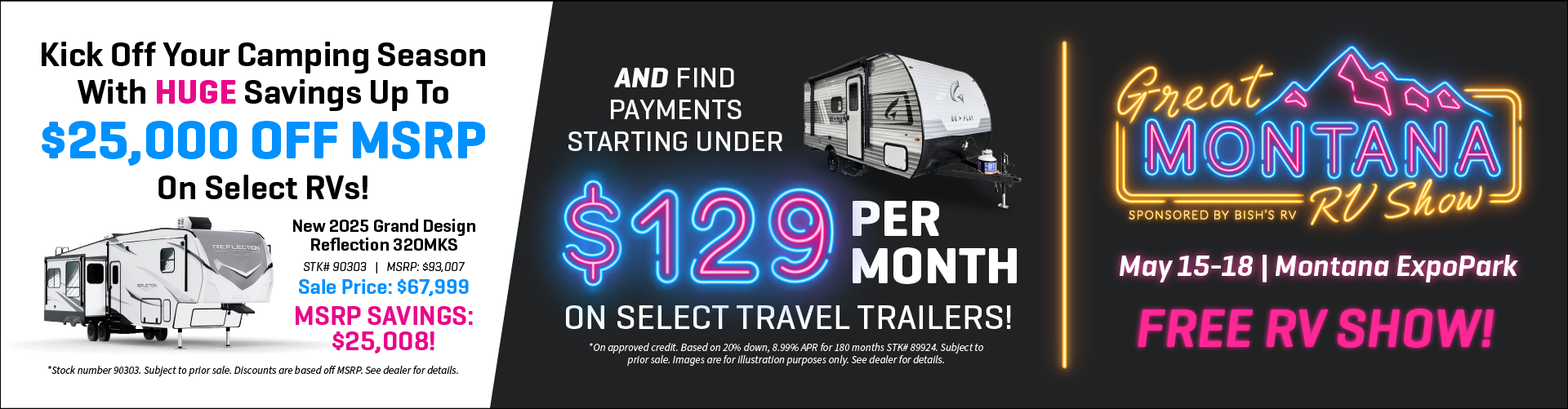 Great Montana RV Show May 15-18 - Montana ExpoPark
