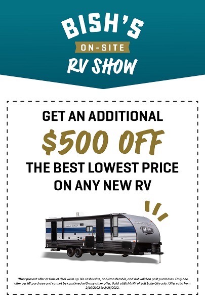 On-Site RV Show $500 Off Offer Coupon