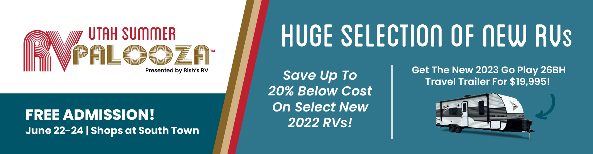Utah Summer RV Palooza - Shops at South Town - Presented by Bish's RV