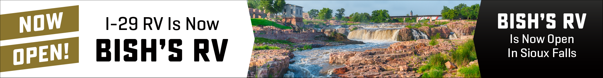 Bish's RV is now in Sioux Falls, SD Bish's RV is now in Sioux Falls, SD