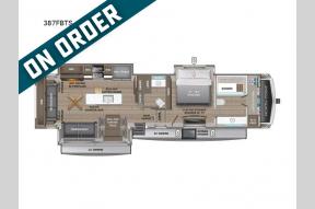 New 2025 Jayco North Point 387FBTS Photo